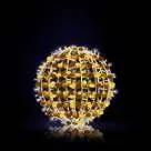 Pullu Top 80, 80 cm çap, 400 sıcak beyaz led, asma ışıklı toplar ürün fotoğrafı