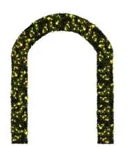 Garland Geçit Kemeri, 260 x 200 x 25 cm, 240 sıcak beyaz led, ışık tünelleri ürün fotoğrafı
